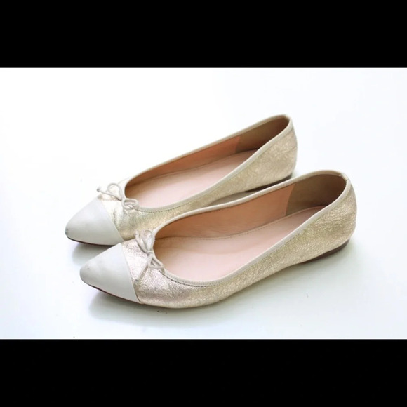 J. Crew cap toe ballet flats - Picture 2 of 13